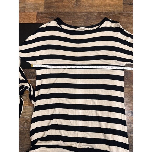 Soft Surroundings Adrift Striped Dress,  XS Black & White - Picture 7 of 7